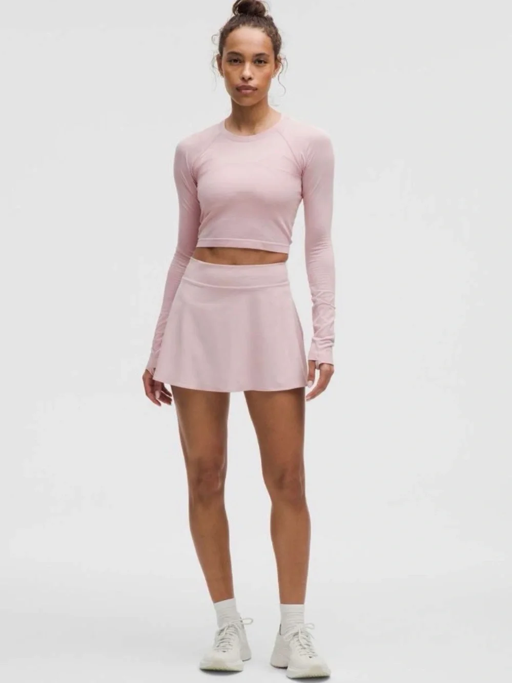 Lululemon Lightweight High-Rise Tennis Skirt Pink Haze Size 10 Active Workout